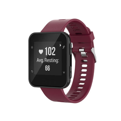 For Garmin Forerunner 35/30/35J/ForeAthlete 35J xDfind Silicone Watch Band(Wine Red) by xDfind