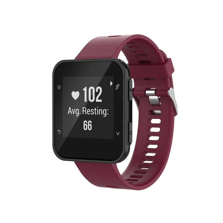 For Garmin Forerunner 35/30/35J/ForeAthlete 35J xDfind Silicone Watch Band(Wine Red) by xDfind