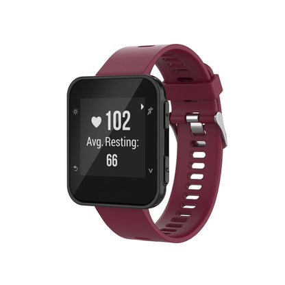 For Garmin Forerunner 35/30/35J/ForeAthlete 35J xDfind Silicone Watch Band(Wine Red) by xDfind