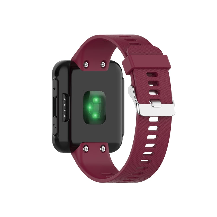 For Garmin Forerunner 35/30/35J/ForeAthlete 35J xDfind Silicone Watch Band(Wine Red) by xDfind