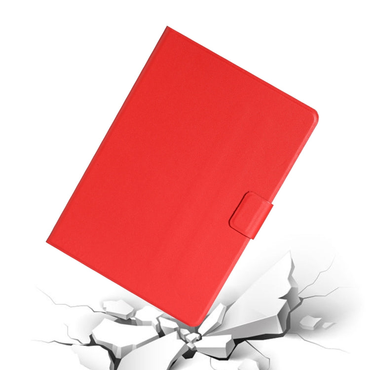 For iPad Pro 11 2024 Pure Color Smart Leather Tablet Case(Red) - iPad Pro 11 2024 Cases by buy2fix | Online Shopping UK | buy2fix