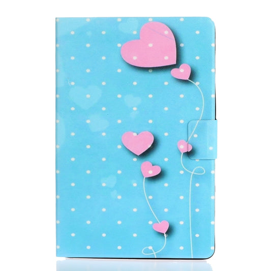 For iPad Pro 11 2025 / 2024 Voltage Coloured Drawing Smart Leather Tablet Case(Love Balloons) by buy2fix