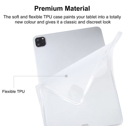 For iPad Pro 11 2025 / 2024 TPU Tablet Case(Frosted Clear) by buy2fix