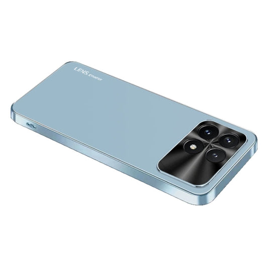 For Xiaomi Redmi K70 AG Frosted Electroplating Acrylic Phone Case(Sierra Blue) - K70 Cases by buy2fix | Online Shopping UK | buy2fix