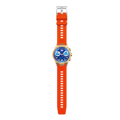 WS-23 1.52 inch IP67 Sport Smart Watch, Support Bluetooth Call / Sleep / Blood Oxygen / Heart Rate / Blood Pressure Health Monitor(Rose Gold+Orange) - Smart Watches by buy2fix | Online Shopping UK | buy2fix