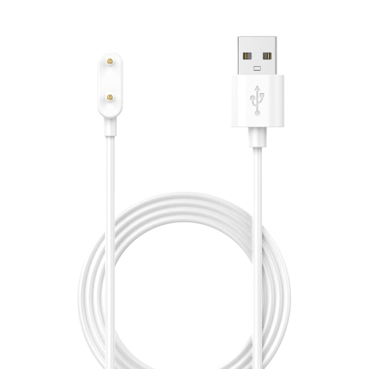 For Huawei Watch Fit3 / Honor Choice Haylou Watch USB Port Watch Charging Cable, Without Chip(White) by buy2fix