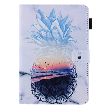 For iPad Pro 11 2024 Colored Drawing Leather Smart Tablet Case(Ocean Pineapple) - iPad Pro 11 2024 Cases by buy2fix | Online Shopping UK | buy2fix