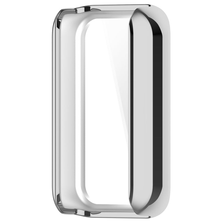 For Honor Band 9 Full Coverage TPU Electroplated Watch Protective Case(Silver) by buy2fix