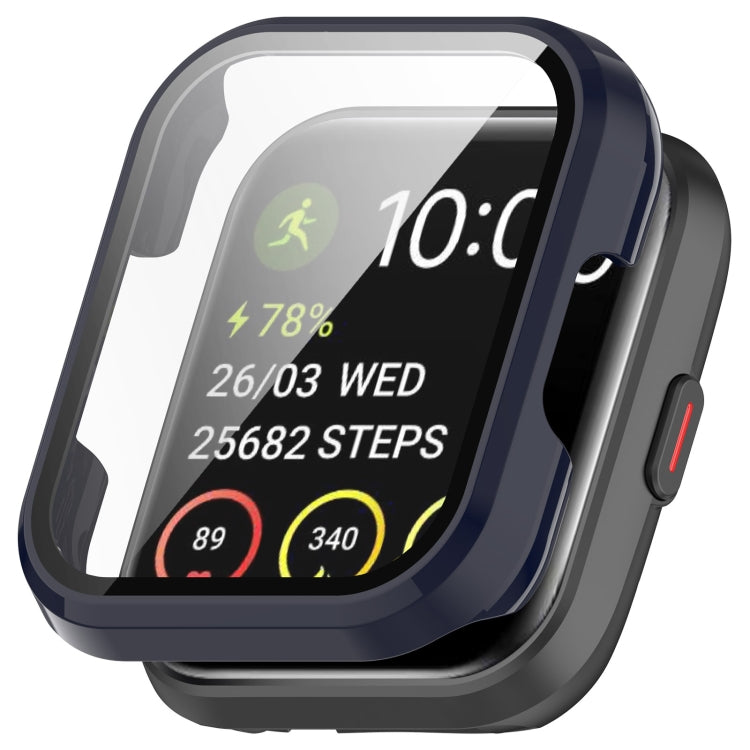 For SKG V7 / V7 Pro Tempered Film Integrated PC Watch Protective Cover(Ink Blue) by buy2fix