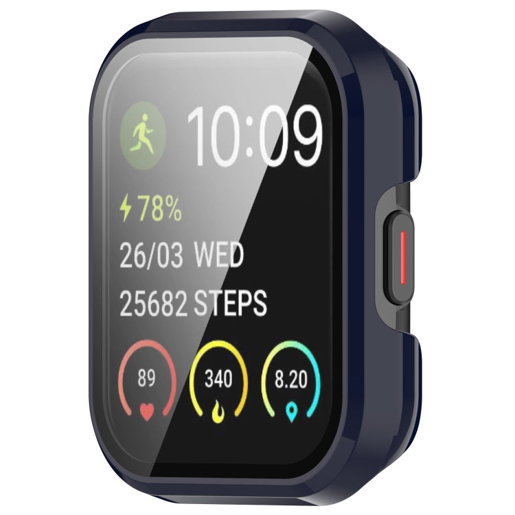 For SKG V7 / V7 Pro Tempered Film Integrated PC Watch Protective Cover(Ink Blue) by buy2fix