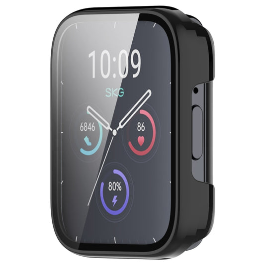 For SKG V9 Tempered Film Integrated PC Watch Protective Cover(Black) by buy2fix