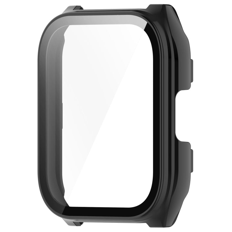 For Xiaomi HayLou Smart Watch 2 Pro PC + Tempered Film Integrated Watch Protective Case(Black) - Watch Cases by buy2fix | Online Shopping UK | buy2fix