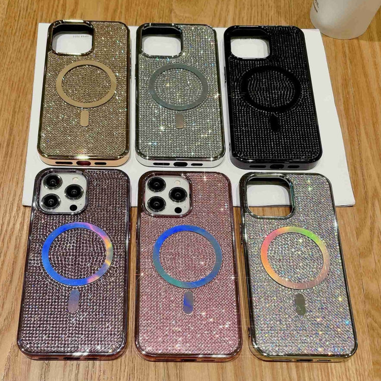 For iPhone 14 Pro Max Diamonds Plated Magsafe Phone Case(Colorful) - iPhone 14 Pro Max Cases by buy2fix | Online Shopping UK | buy2fix