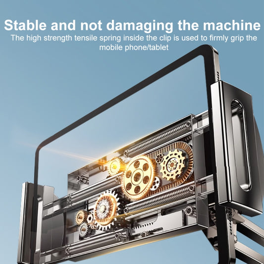 Yesido C295 Aluminum Alloy Floor Stand For Tablets/Phones(Black) - Lazy Bracket by Yesido | Online Shopping UK | buy2fix