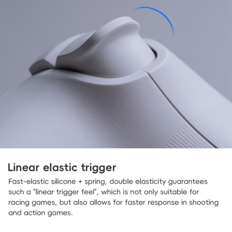 8BitDo Orion NS Version True Wireless Bluetooth Gamepad with Charging Stand(White) - Controller Gamepad by 8BitDo | Online Shopping UK | buy2fix