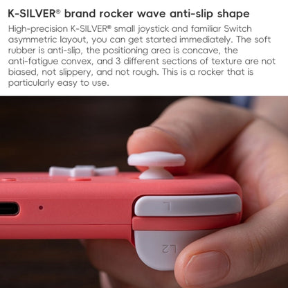 8BitDo Lite 2 Wireless Bluetooth Gamepad(Pink) - Controller Gamepad by 8BitDo | Online Shopping UK | buy2fix