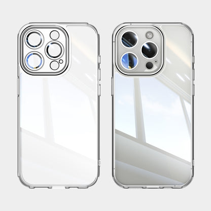 For iPhone 13 Pro Max Acrylic Hybrid TPU Armor Shockproof Phone Case(Transparent) by buy2fix