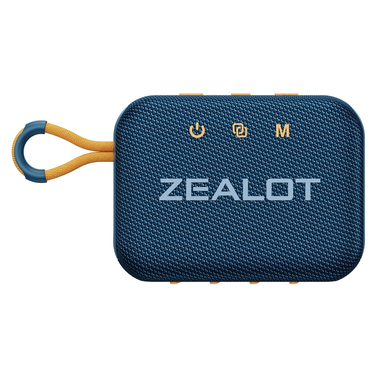 Zealot S75 Portable Outdoor IPX6 Waterproof Bluetooth Speaker(Blue) - Waterproof Speaker by ZEALOT | Online Shopping UK | buy2fix