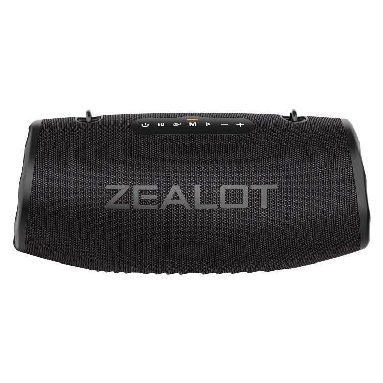 Zealot S87 80W Portable Outdoor Bluetooth Speaker with RGB Light(Black) - Waterproof Speaker by ZEALOT | Online Shopping UK | buy2fix