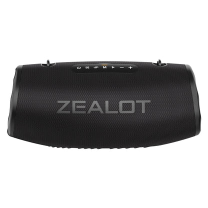 Zealot S87 80W Portable Outdoor Bluetooth Speaker with RGB Light(Black) - Waterproof Speaker by ZEALOT | Online Shopping UK | buy2fix