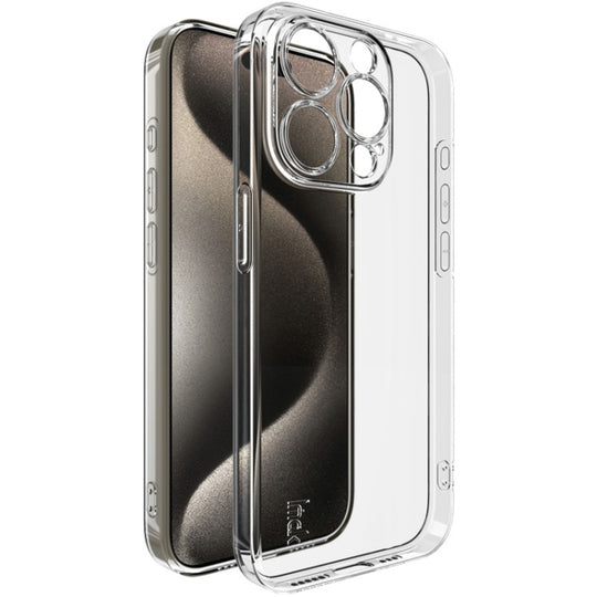 For iPhone 15 Pro IMAK UX-5 Series Transparent TPU Phone Case(Transparent)