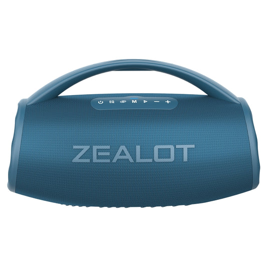 Zealot S97 80W Outdoor Portable RGB Light Bluetooth Speaker(Blue) by ZEALOT