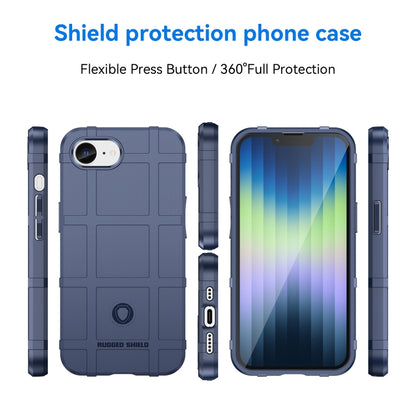For iPhone 16e Full Coverage Shockproof TPU Phone Case(Blue) by buy2fix