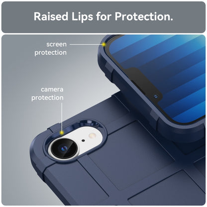 For iPhone SE 2024 Full Coverage Shockproof TPU Phone Case(Blue) - More iPhone Cases by buy2fix | Online Shopping UK | buy2fix