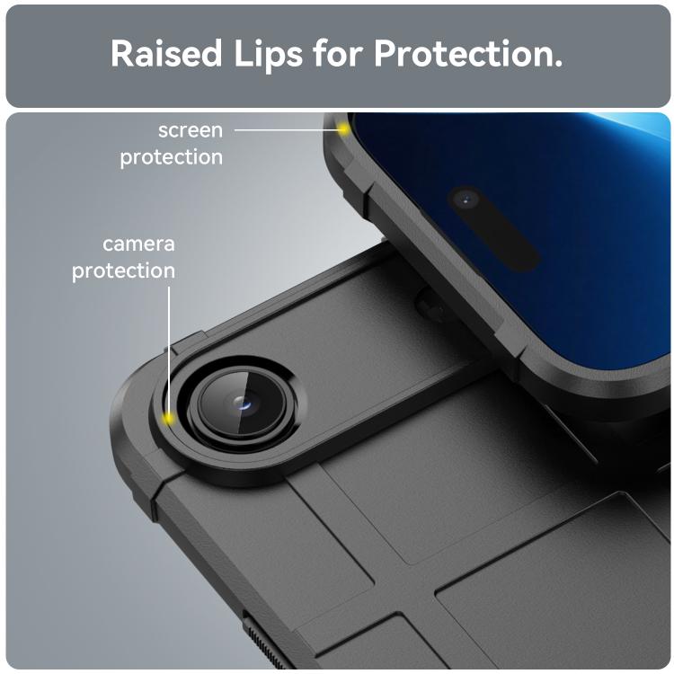 For iPhone Air Full Coverage Shockproof TPU Phone Case(Black) - iPhone Air Cases by buy2fix | Online Shopping UK | buy2fix