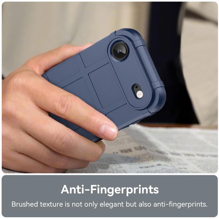 For iPhone Air Full Coverage Shockproof TPU Phone Case(Blue) - iPhone Air Cases by buy2fix | Online Shopping UK | buy2fix