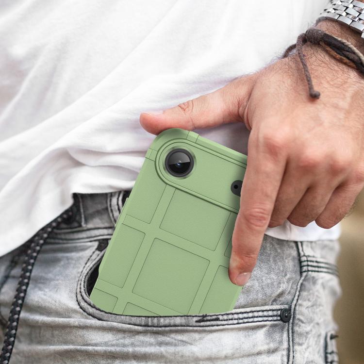 For iPhone Air Full Coverage Shockproof TPU Phone Case(Green) - iPhone Air Cases by buy2fix | Online Shopping UK | buy2fix