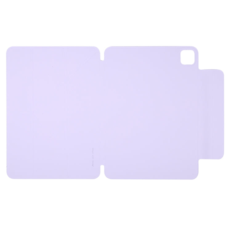 For iPad Pro 13 2025 / 2024 Y-Shape Double-sided Clip Magnetic Smart Tablet Case(Purple) by buy2fix