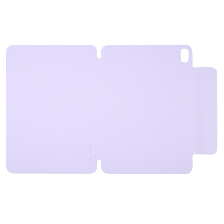 For iPad Air 13 2024 Y-Shape Double-sided Clip Magnetic Smart Tablet Case(Purple) - iPad Air 13 2024 Cases by buy2fix | Online Shopping UK | buy2fix