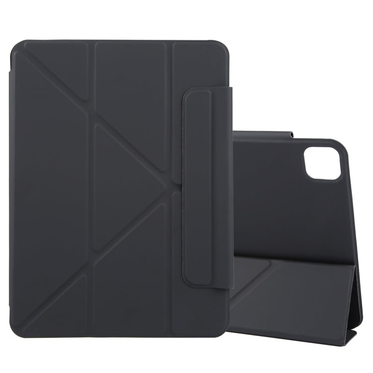For iPad Pro 11 2022 / 2021 / 2020 Y-Shape Double-sided Clip Magnetic Smart Tablet Case(Black) - iPad Pro 11 (2022/2021) Cases by buy2fix | Online Shopping UK | buy2fix