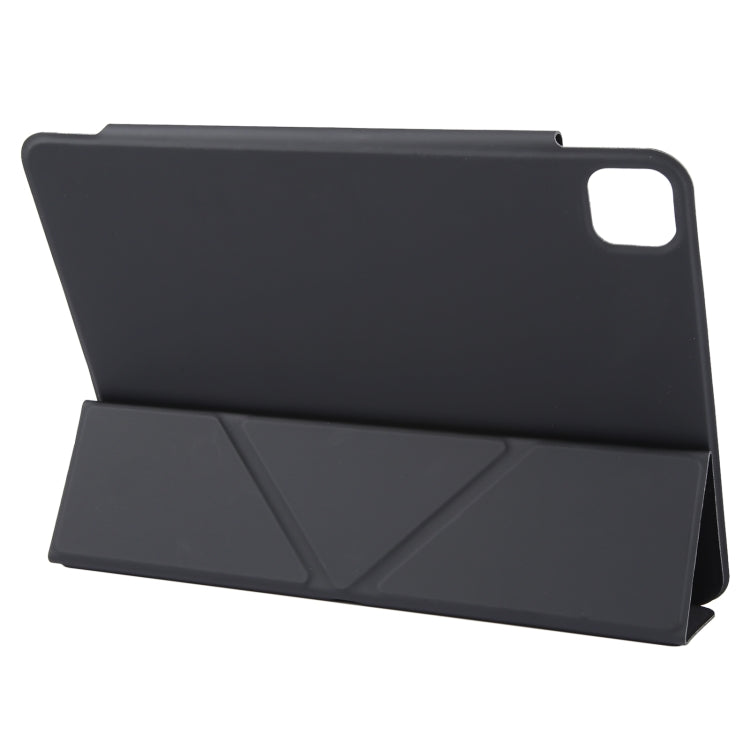 For iPad Pro 11 2022 / 2021 / 2020 Y-Shape Double-sided Clip Magnetic Smart Tablet Case(Black) - iPad Pro 11 (2022/2021) Cases by buy2fix | Online Shopping UK | buy2fix
