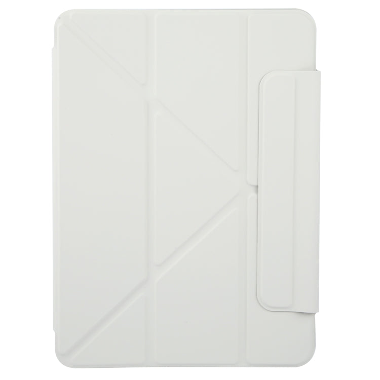 For iPad Pro 11 2022 / 2021 / 2020 Y-Shape Double-sided Clip Magnetic Smart Tablet Case(Light Grey) - iPad Pro 11 (2022/2021) Cases by buy2fix | Online Shopping UK | buy2fix