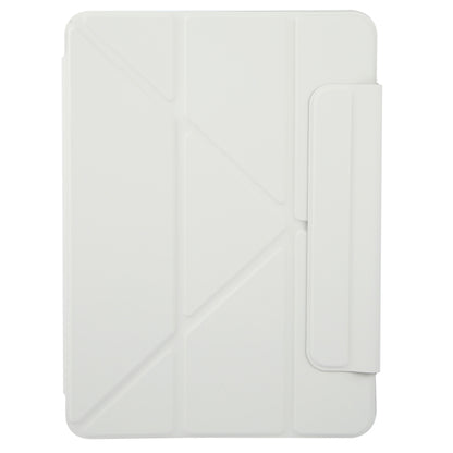 For iPad Pro 11 2022 / 2021 / 2020 Y-Shape Double-sided Clip Magnetic Smart Tablet Case(Light Grey) - iPad Pro 11 (2022/2021) Cases by buy2fix | Online Shopping UK | buy2fix