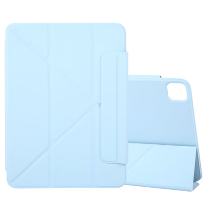 For iPad Pro 11 2022 / 2021 / 2020 Y-Shape Double-sided Clip Magnetic Smart Tablet Case(Blue) - iPad Pro 11 (2022/2021) Cases by buy2fix | Online Shopping UK | buy2fix