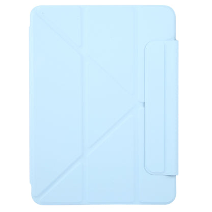 For iPad Pro 11 2022 / 2021 / 2020 Y-Shape Double-sided Clip Magnetic Smart Tablet Case(Blue) - iPad Pro 11 (2022/2021) Cases by buy2fix | Online Shopping UK | buy2fix