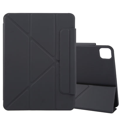 For iPad Pro 12.9 2022 / 2021 / 2020 Y-Shape Double-sided Clip Magnetic Smart Tablet Case(Black) - iPad Pro 12.9 (2022/2021) Cases by buy2fix | Online Shopping UK | buy2fix