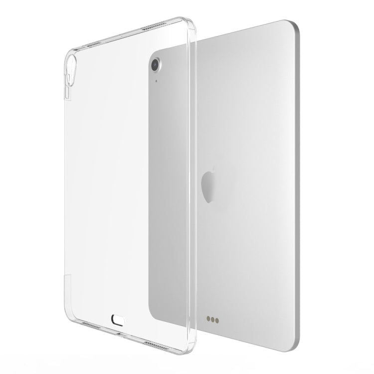 For iPad Air 11 2025 / 2024 Shockproof Soft TPU Protective Tablet Case(Transparent) by buy2fix