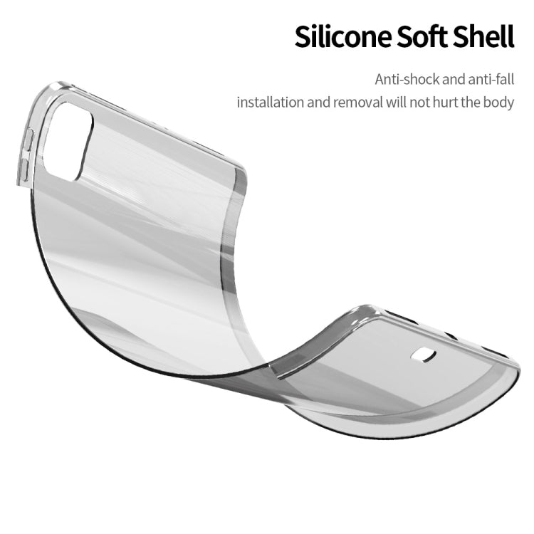 For iPad Air 11 2025 / 2024 Shockproof Soft TPU Protective Tablet Case(Transparent) by buy2fix