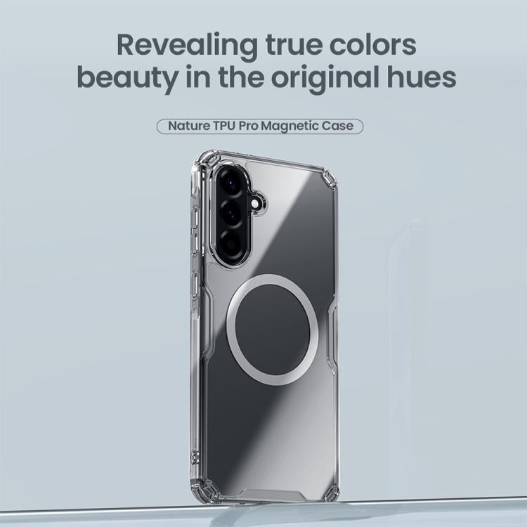 For Samsung Galaxy A56 5G NILLKIN Ultra Clear Magnetic PC + TPU Phone Case(Transparent) - Galaxy Phone Cases by NILLKIN | Online Shopping UK | buy2fix