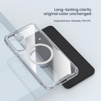 For Samsung Galaxy A56 5G NILLKIN Ultra Clear Magnetic PC + TPU Phone Case(Transparent) - Galaxy Phone Cases by NILLKIN | Online Shopping UK | buy2fix