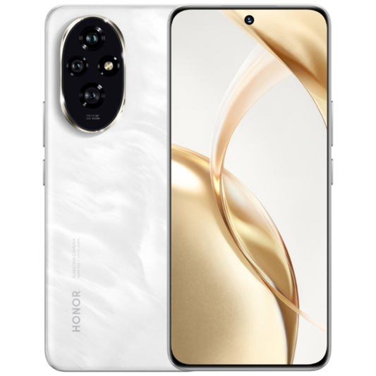 Honor 200, 12GB+512GB, Screen Fingerprint Identification, 6.7 inch MagicOS 8.0 Snapdragon 7 Gen 3 Octa Core, Network: 5G, NFC, OTG(Silver White) - Honor by Huawei | Online Shopping UK | buy2fix