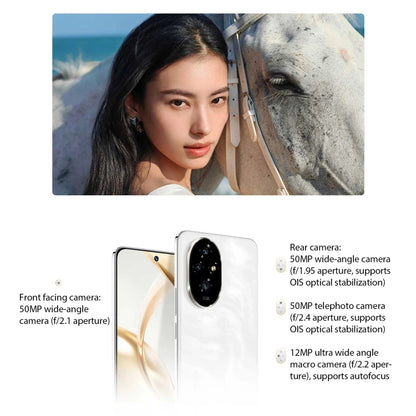 Honor 200, 12GB+512GB, Screen Fingerprint Identification, 6.7 inch MagicOS 8.0 Snapdragon 7 Gen 3 Octa Core, Network: 5G, NFC, OTG(Blue) - Honor by Huawei | Online Shopping UK | buy2fix