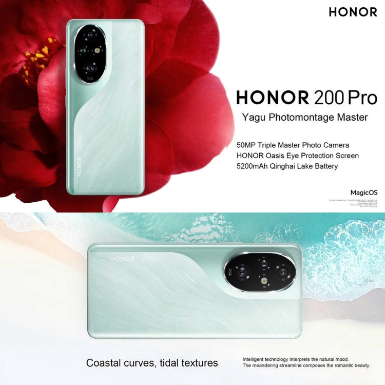 Honor 200 Pro, 12GB+512GB, Screen Fingerprint Identification, 6.78 inch MagicOS 8.0 Snapdragon 8s Gen 3 Octa Core, Network: 5G, NFC, OTG(Pink) - Honor by Huawei | Online Shopping UK | buy2fix