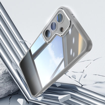 For Samsung Galaxy S25+ 5G Acrylic Hybrid TPU Armor Shockproof Phone Case(Grey) by buy2fix