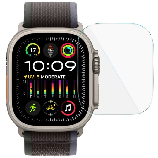 For Apple Watch Ultra 1/2/3/4 49mm IMAK Tempered Glass Watch Protective Film Self-contained Positioning Version