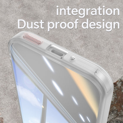 For Google Pixel 9 Pro XL Acrylic Hybrid TPU Armor Shockproof Phone Case(Transparent) by buy2fix